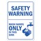 Signmission OSHA Notice Sign, Safety Warning, 5in X 3.5in Decal, 10PK, 3.5" W, 5" L, Safety Warning OS-NS-D-35-25579-10PK - alternate 1